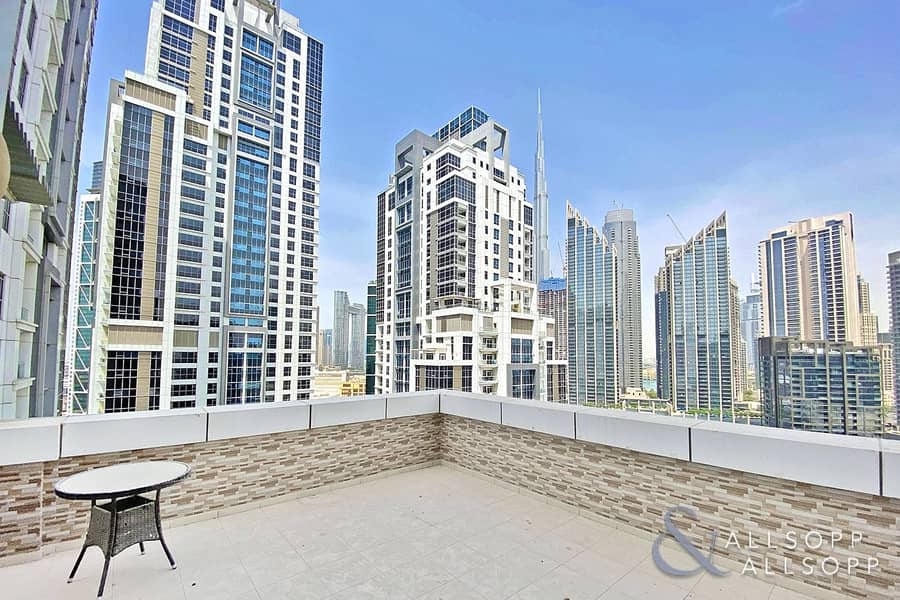 4 Unfurnished | Terrace | Burj Khalifa View