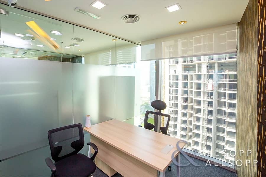 8 Furnished Office |2 Parking Spaces| High Floor