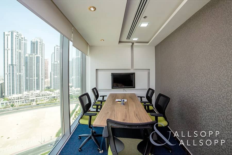 12 Furnished Office |2 Parking Spaces| High Floor
