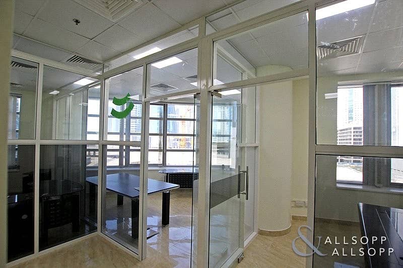 6 Furnished Unit | Glass Partitions | 5 Cabins