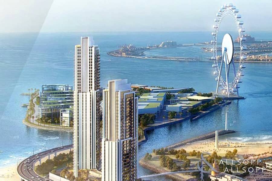 5 Extremely Rare High-Floor 2 Bedroom Apartment With Full Dubai Eye And Sea Views