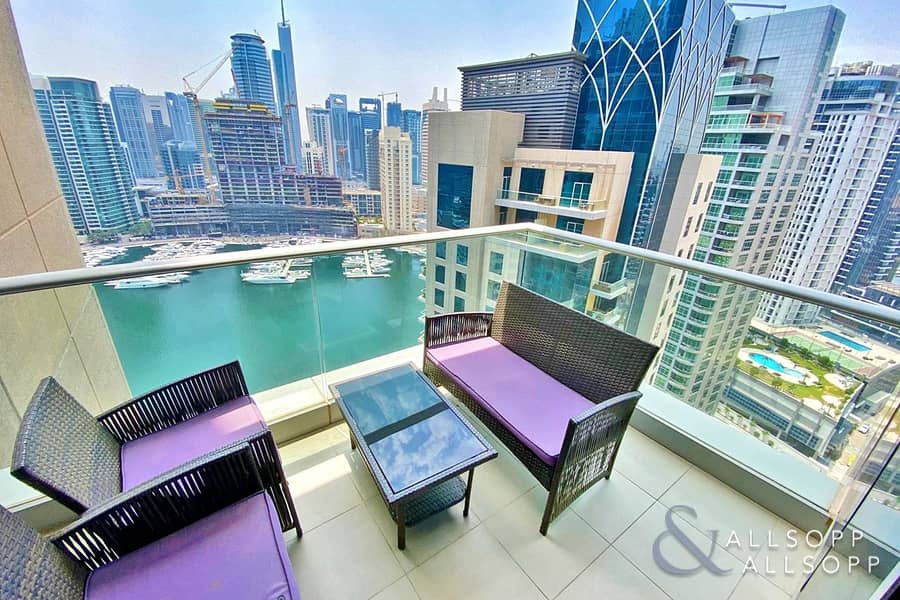 60 Upgraded | 2Bed | Furnished | Marina View