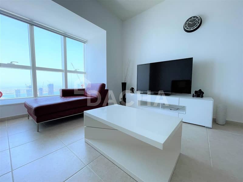 2 Fully Furnished / Sea view / High floor