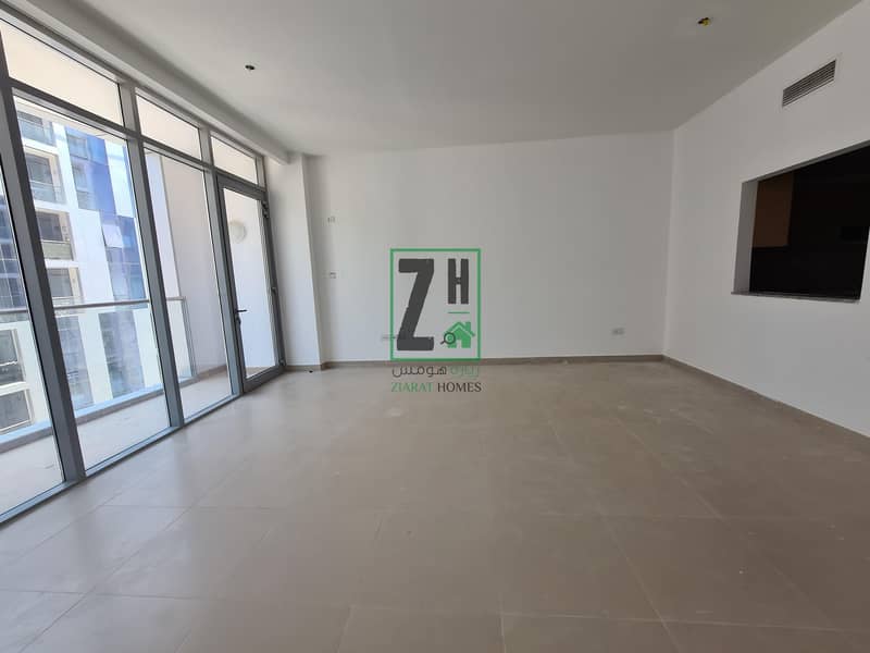 3 3 bedroom apartment with large semi open kitchen | Al Rawdhat Area