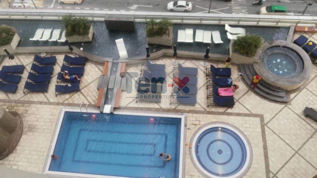 5 1BR Apt| From Mid of Jun| with Balcony| Pool view