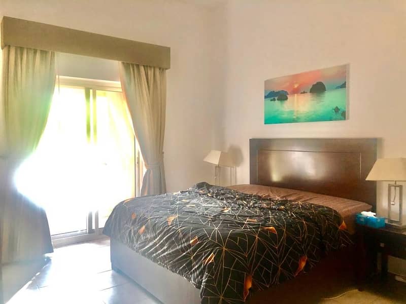 6 Fully Furnished |1Bedroom + Balcony | Middle Floor