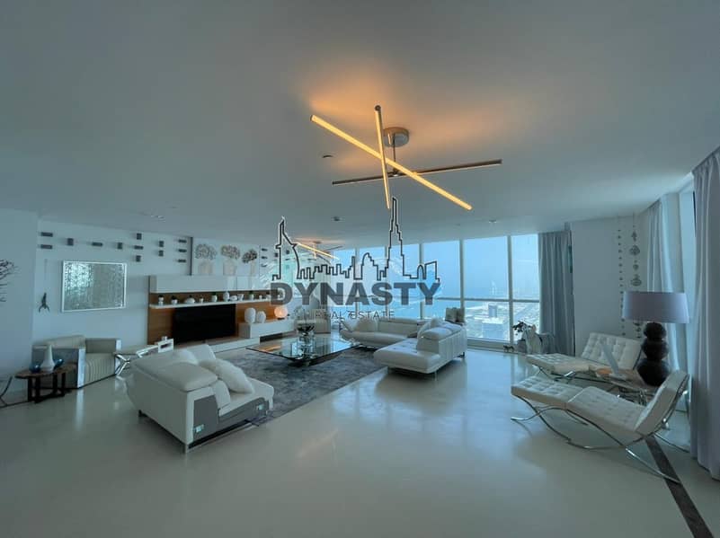 Penthouse | 4 BR | Panoramic Sea View  & Golf Course