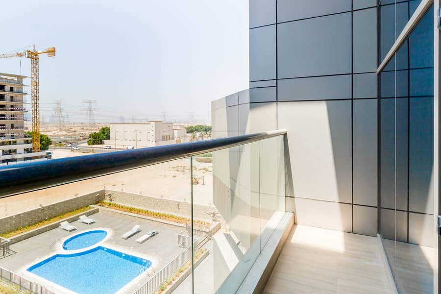 9 2 MONTHS FREE!! Well-designed 1 B/R Duplex Apartment with Big Terrace | Amazing Amenities  | JVC