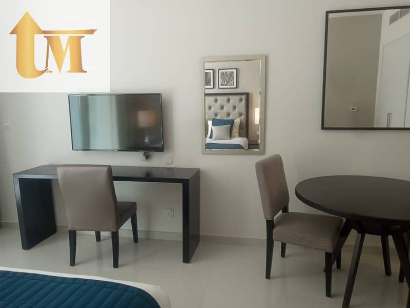 Chiller Free-Opposite Metro Brand New Studio/Balcony Fully Furnished in Celestia Dubai South.