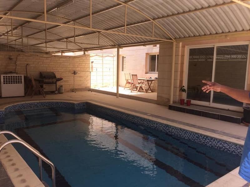12 villa inside compound - yard -  swimming pool