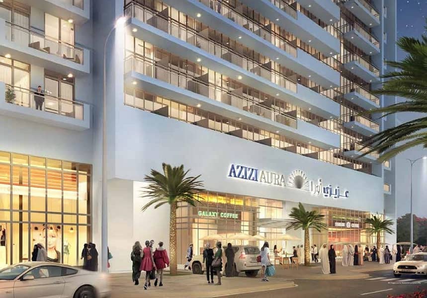 8 RETAIL SHOP ON SHEIKH ZAYED ROAD FOR SALE IN AZIZI AURA