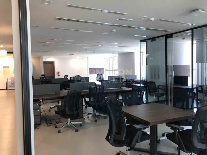 7 Full floor Office|Fully furnished| Great Location