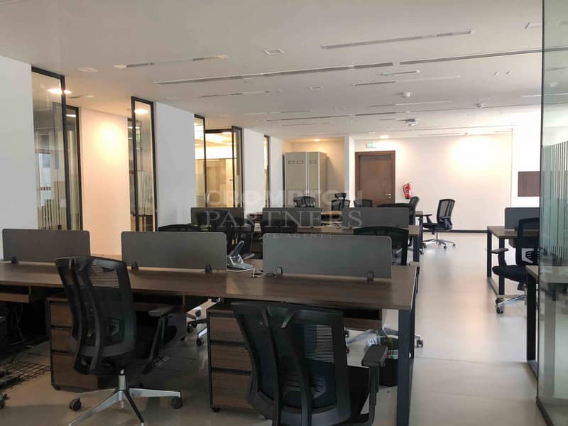 10 Full floor Office|Fully furnished| Great Location
