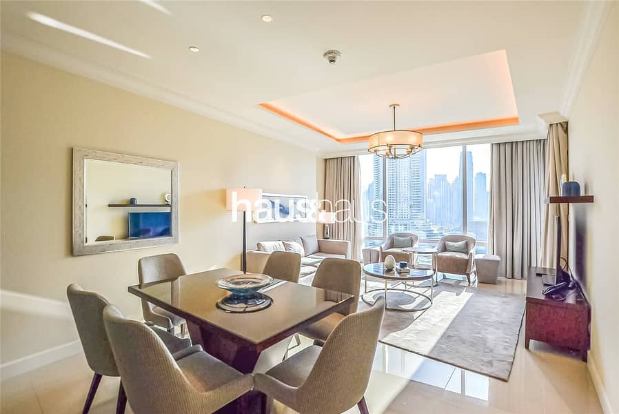 8 Rented | 2 Bed + Study | Full Burj View