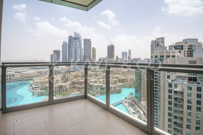 Full Burj and Fountain View| Furnished |High Floor