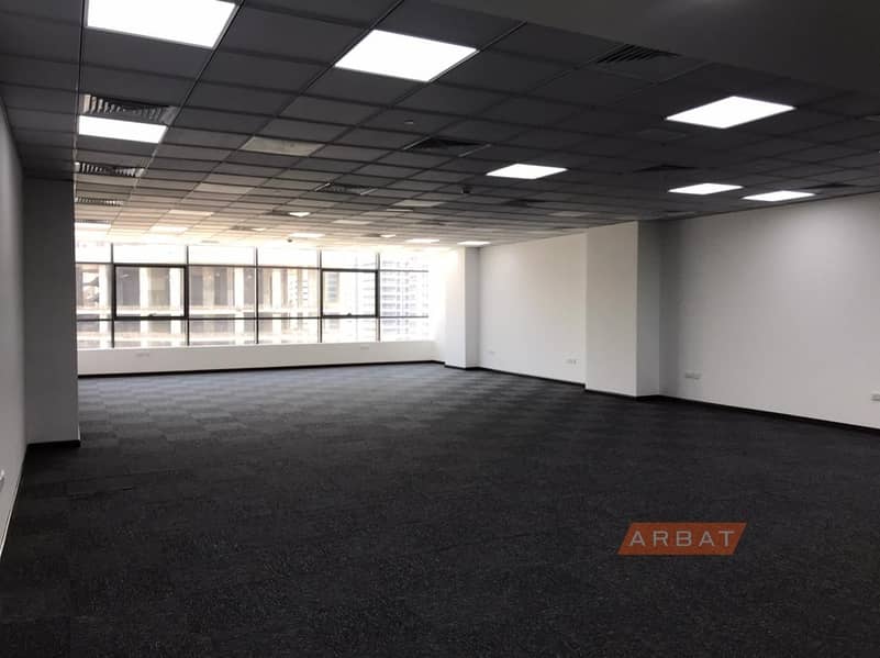 3 Office for rent | Spacious  | Carpeted Floors | Ready to use | Shekh Zayed road view
