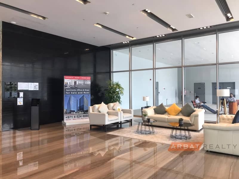 8 Office for rent | Spacious  | Carpeted Floors | Ready to use | Shekh Zayed road view