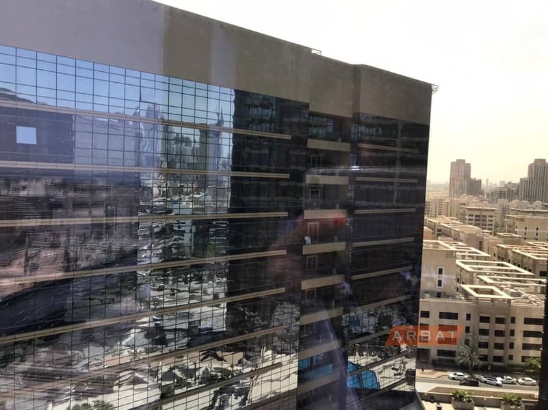 8 Office for rent | Spacious  | Carpeted Floors | Ready to use | Shekh Zayed road view