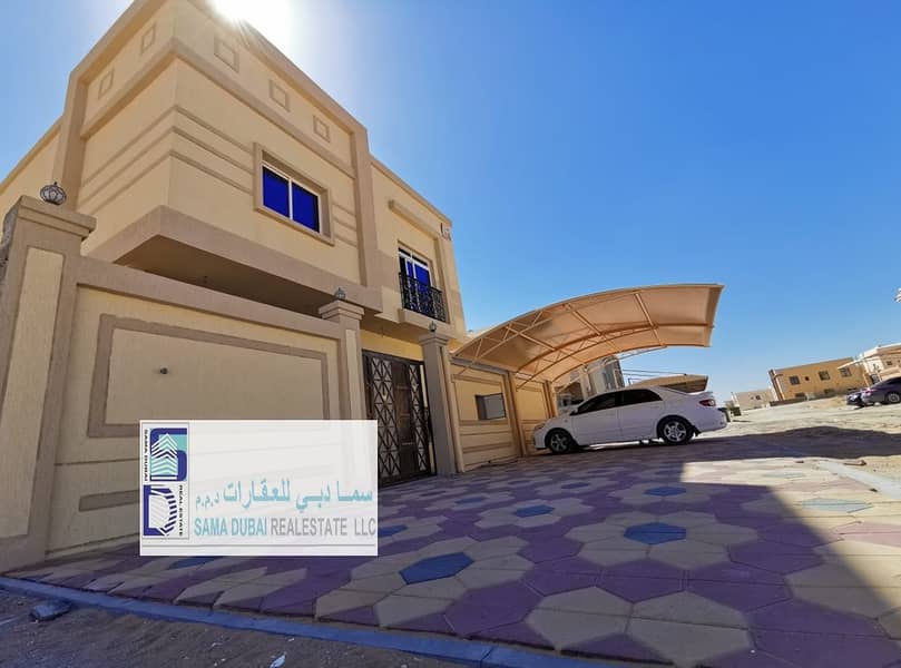 For sale, a distinguished villa close to (Mohamed Bin Zayed St. ) freehold for all nationalities
