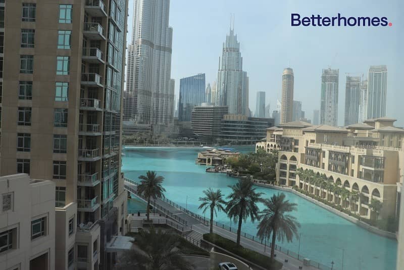 Two Bedrooms | Burj And Fountain Views | Vacant Now