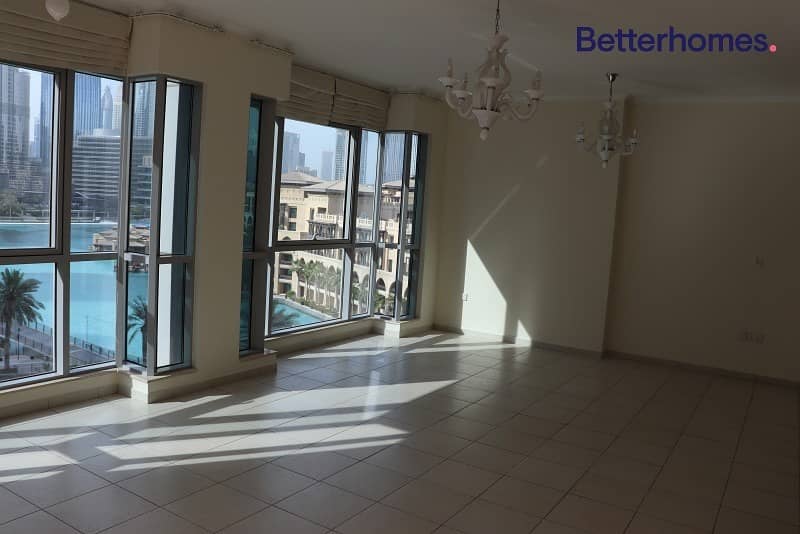 4 Two Bedrooms | Burj And Fountain Views | Vacant Now