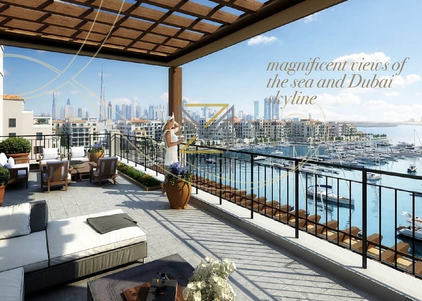 13 Cheapest & Stunning 2Bedroom | Partial Sea View | Handover JUN 2022 | 2nd Floor  - Port De La Mer