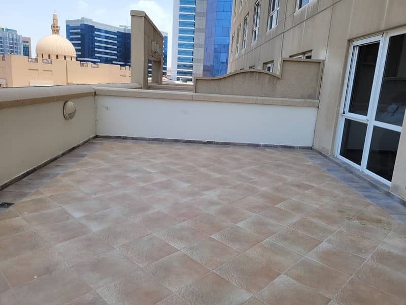 10 Huge Studio with Large Terrace Near Metro Station