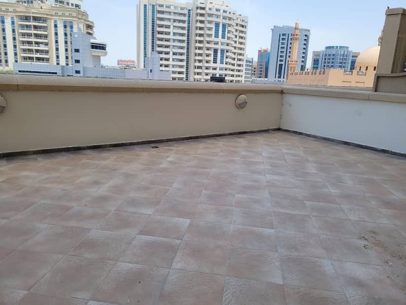 11 Huge Studio with Large Terrace Near Metro Station