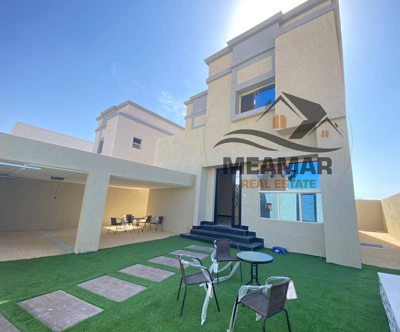 Excellent new Villa on a main road in very good location big space  .