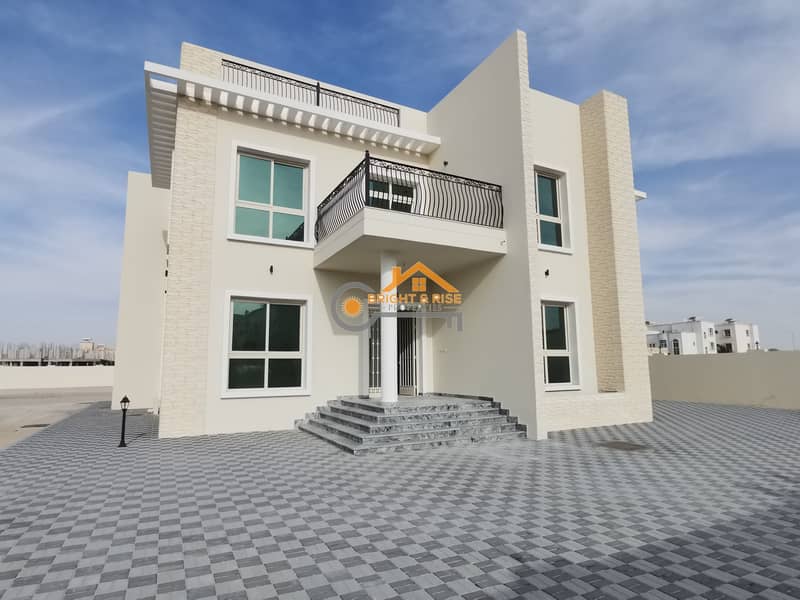 BRAND NEW STAND ALONE 5 MASTER BEDROOM  VILLA WITH BIG YARD IN MBZ