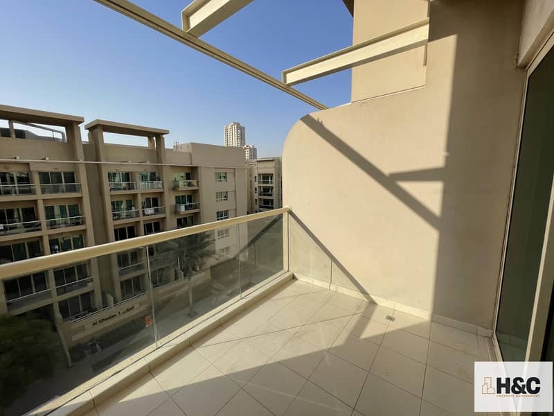 14 Spacious 1BR | Balcony | Unfurnished