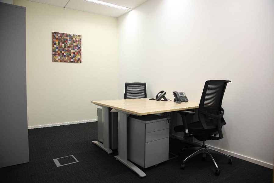 Get the best serviced office on the market!