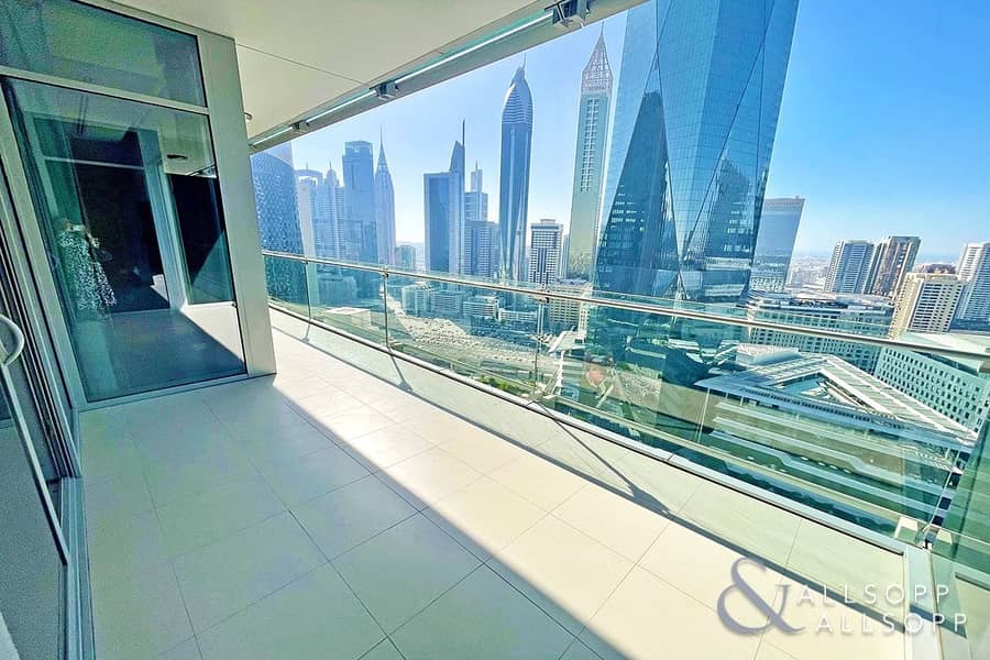 3 One Bedroom | DIFC Views | Large Balcony