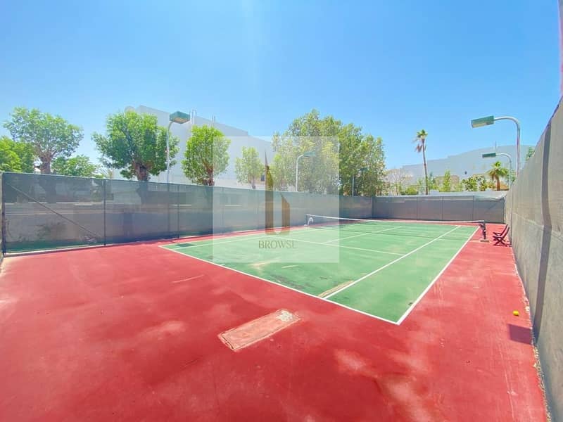 3BR+Private Garden | Shared Pool+Tennis Court