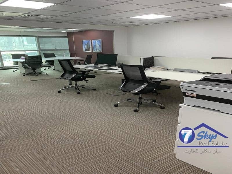 5 Fitted Office Space | 2 Partition | Binary Tower