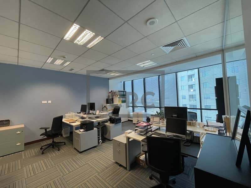 8 Fully Furnished Office| 2 Car Parking Spaces