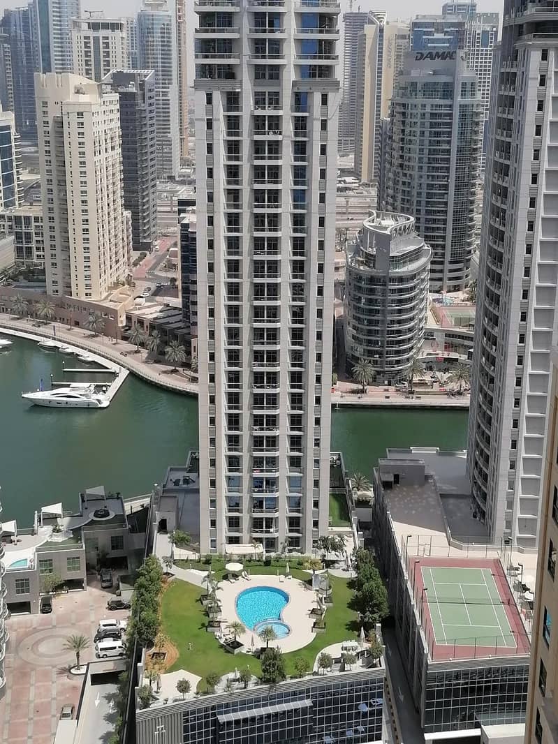 Hot hot offer in jbr , 2 months free , no commission , very large 2 b/r with balcony