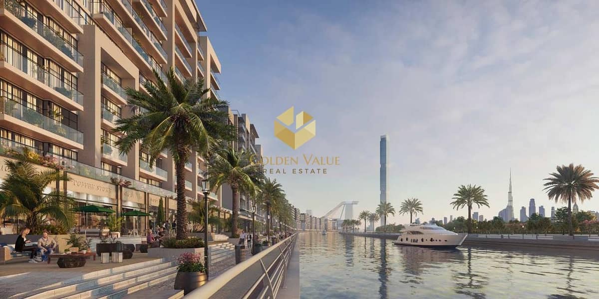 Inspired by French Riviera apartments. Canal view. Easy payment plan