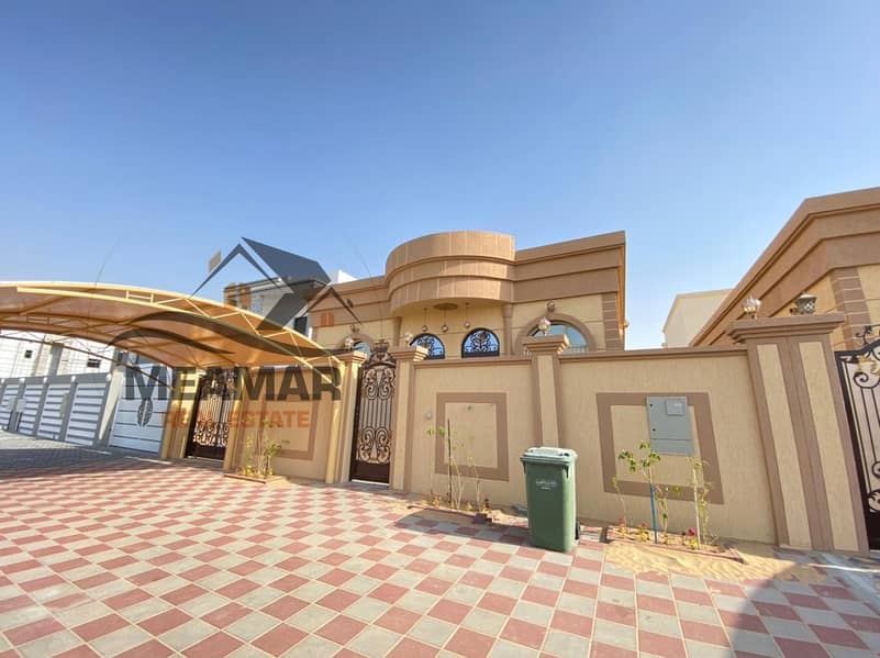 Free Hold Villa excellent finishing main road in excellent location, price in Al zahia area.