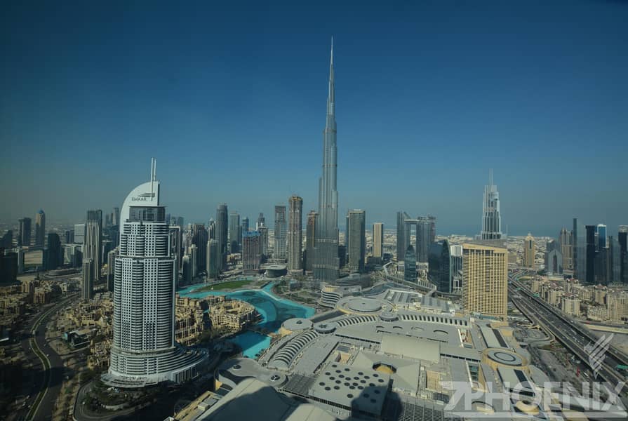 9 4Br Burj Khalifa and Fountain View From full Apt