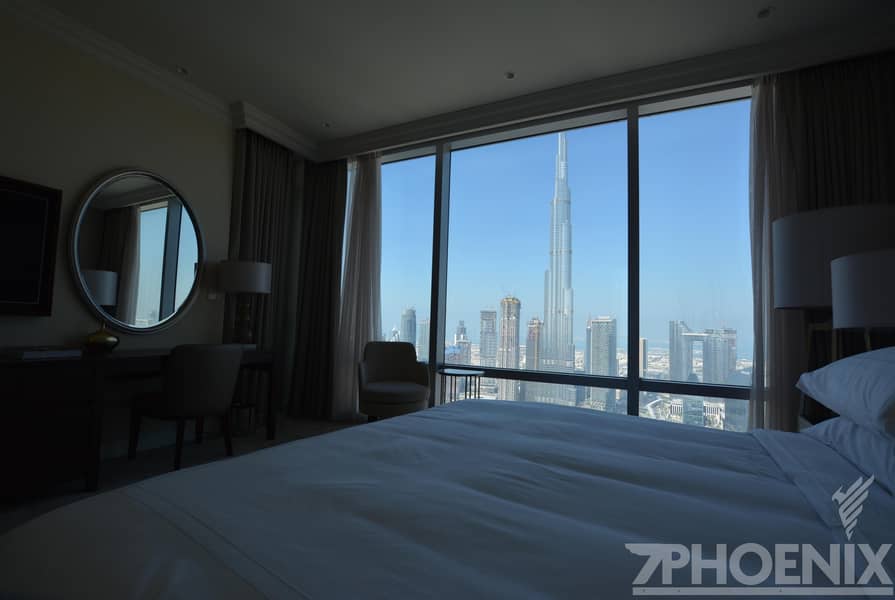 11 4Br Burj Khalifa and Fountain View From full Apt