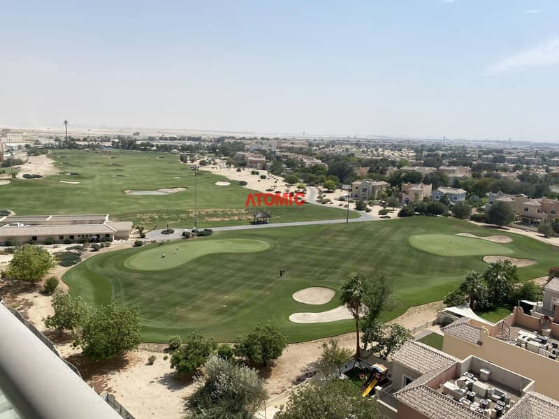 Brand new studio fully furnished fully golf course view
