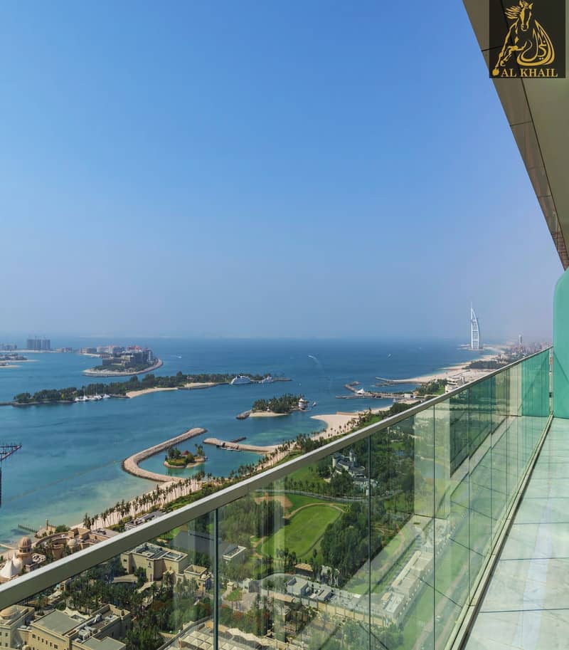 13 High-End Waterfront 1BR Apartment in Palm Jumeirah Nice View