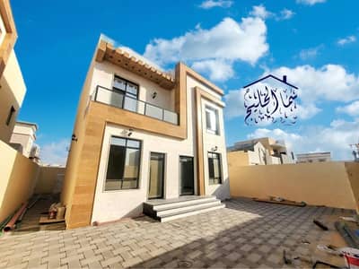 3 Bedroom Villa for Sale in Al Zahia, Ajman - For sale a new villa, the first inhabitant, without down payment, in Ajman, Al Zahia, on an asphalt street, large area, super deluxe finishing, central air conditioning 3 Bedroom Villa for Sale in Al Zahia, Ajman - For sale a new villa, the first inhabitant, without down payment, in Ajman, Al Zahia, on an asphalt street, large area, super deluxe finishing, central air conditioning