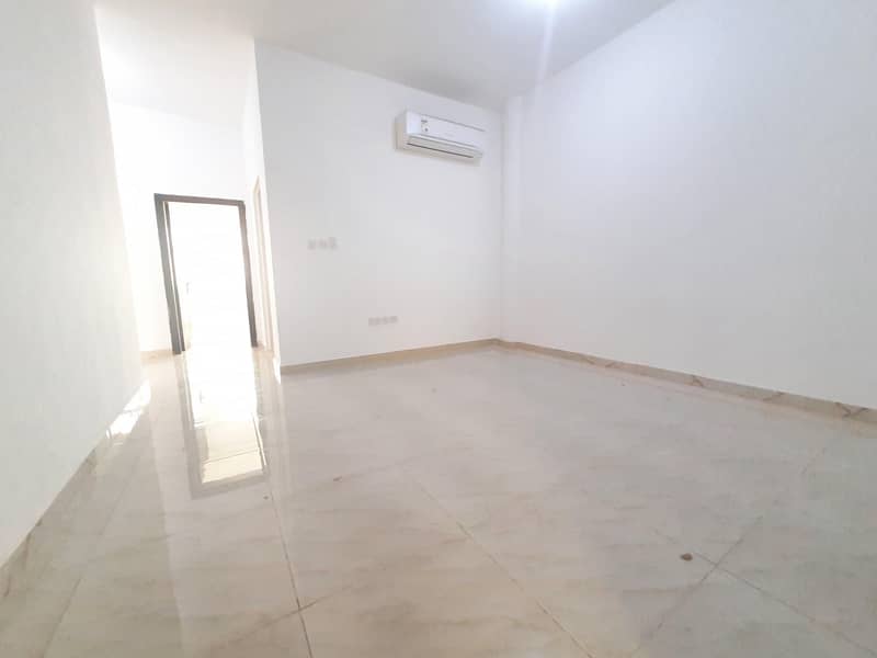 For Rent Babo Dhabi (in the city of Shakhbout Khalifa b) apartment 3 rooms and lounge