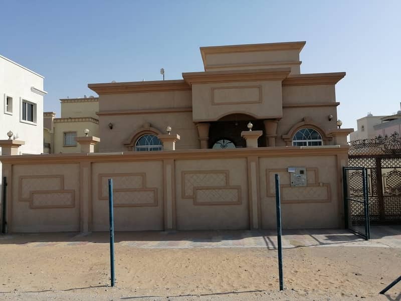 Villa for rent in Ajman, Jasmine, one floor, 3 bedrooms, majlis, and a hall