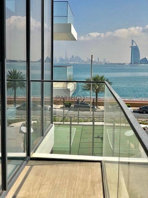 2 Brand New 1 bedroom Apartment | burj Al Arab and sea  View| Corner unit