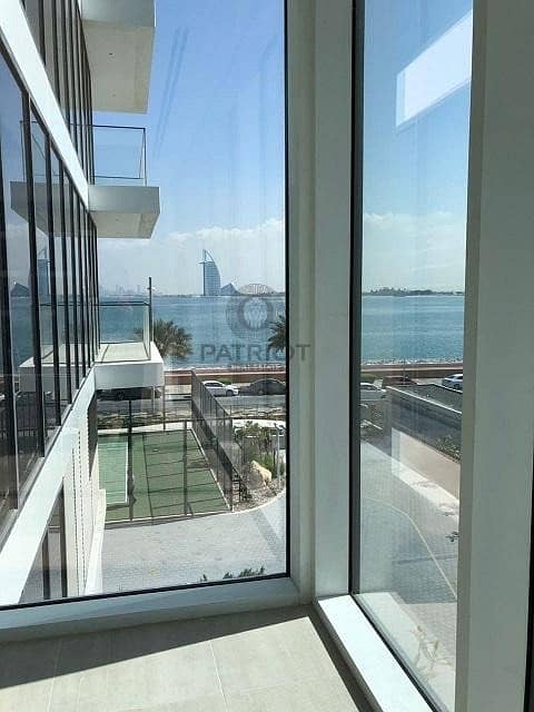 21 Brand New 1 bedroom Apartment | burj Al Arab and sea  View| Corner unit