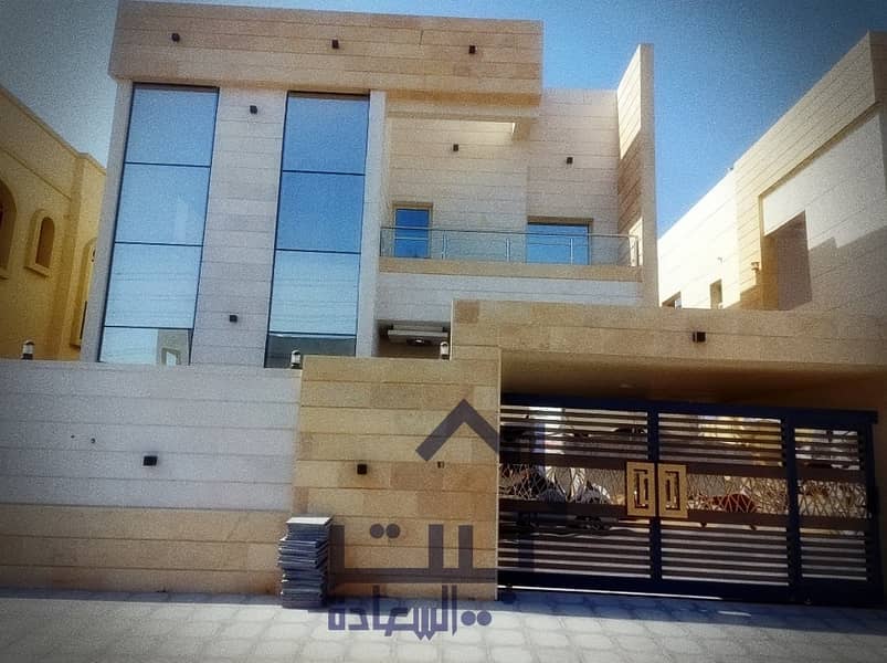 New villa for sale in Ajman, Al Yasmeen area, at an excellent price, with excellent finishes, very close to Sheikh Mohammed Bin Zayed Street, with the possibility of bank financing