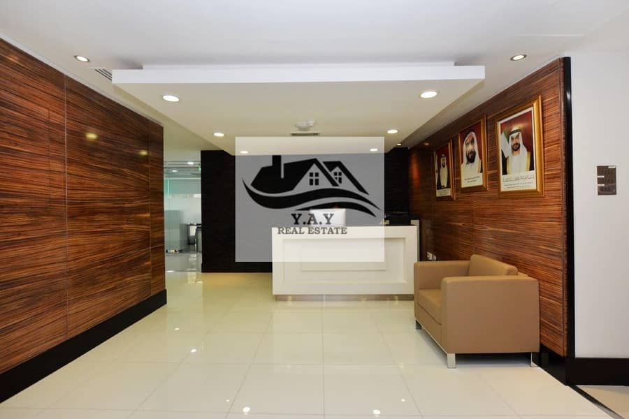 NICELLY FITTED FURNISHED OFFICES IN HAMDAN STREET